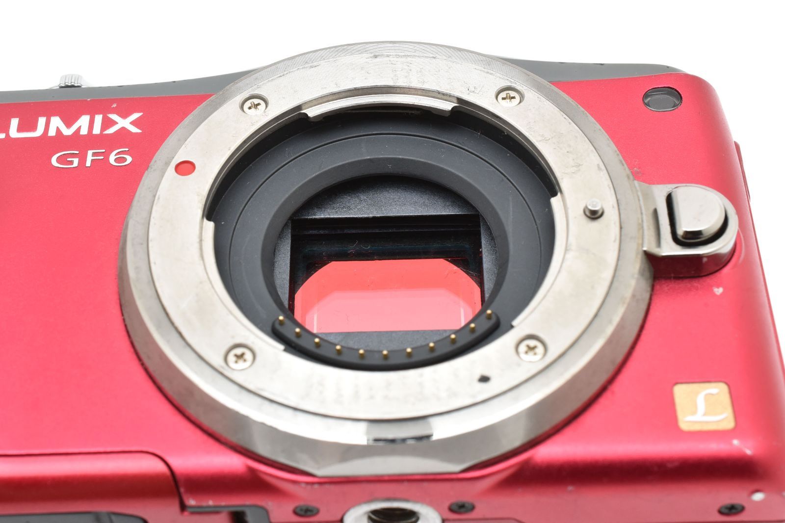 【ジャンク品】パナソニック LUMIX DMC-GF6 ☆ジャンク☆ Panasonic パナソニック LUMIX DMC-GF6 レッド