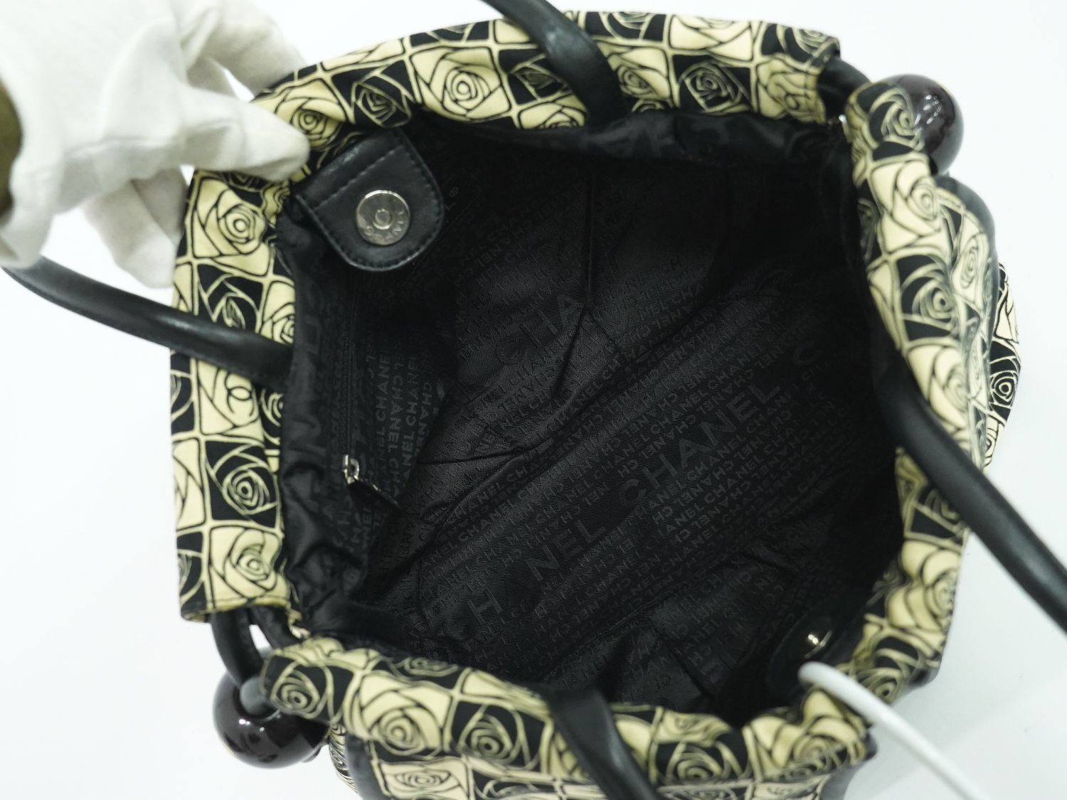 本物 シャネル CHANEL カメリア ショルダーバッグ トートバッグ  