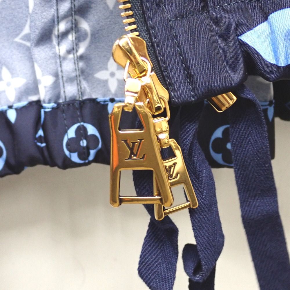 美品☆ルイヴィトン・裏地モノグラム総柄 LV ナイロンジャケット