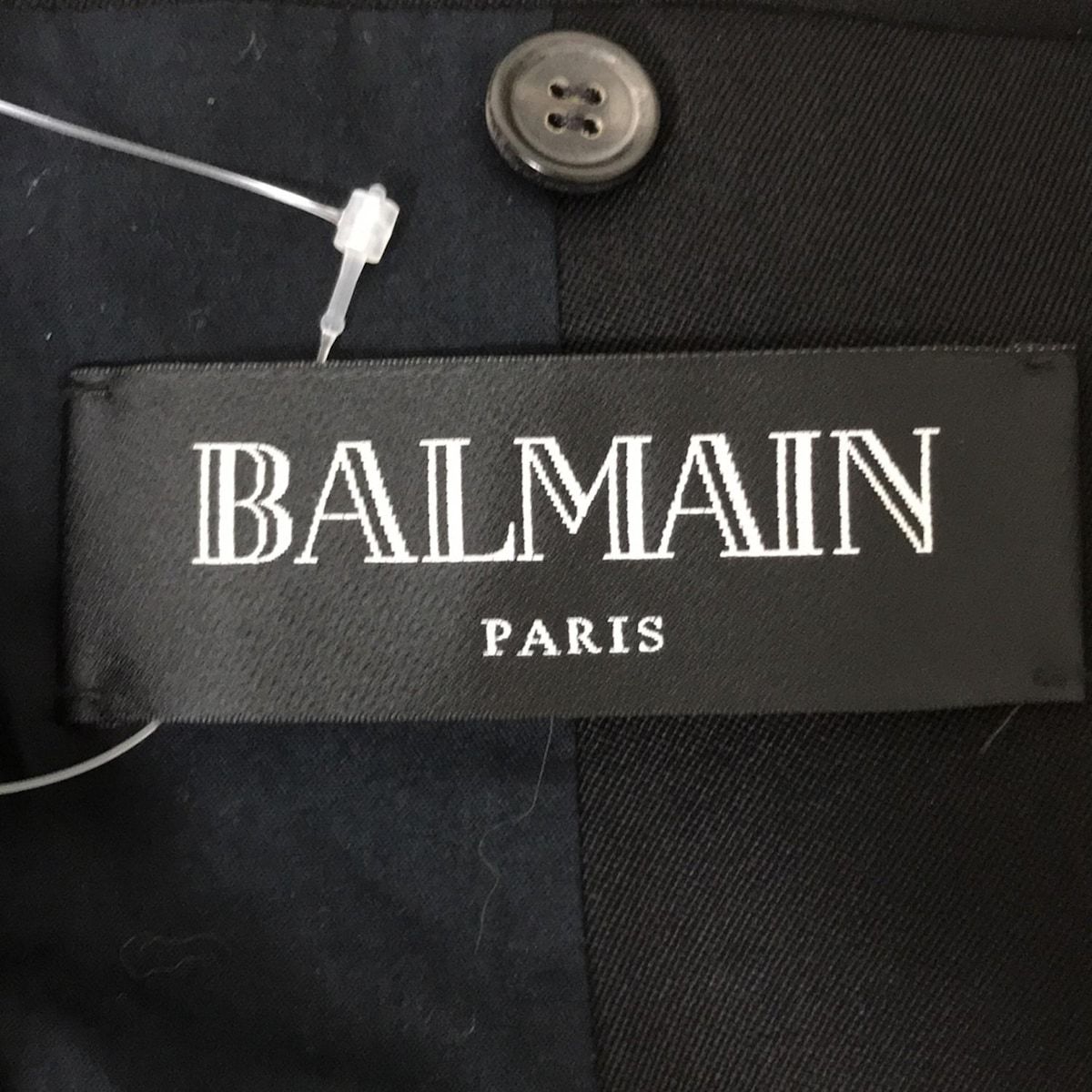 Pierre Balmain Jacket Men 48 Long Brown Silk Wool Blazer