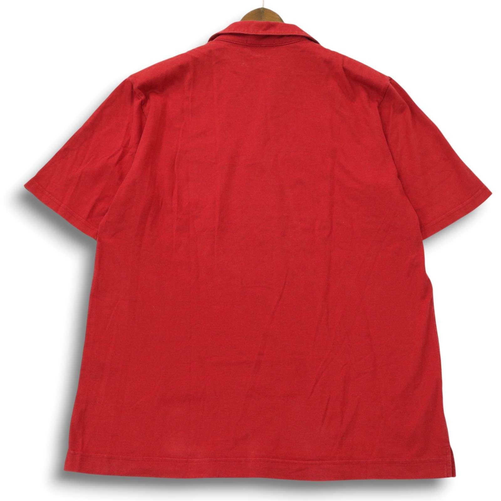 Papas + パパス プラス 春夏☆ 半袖 コットン ポロシャツ Sz.M