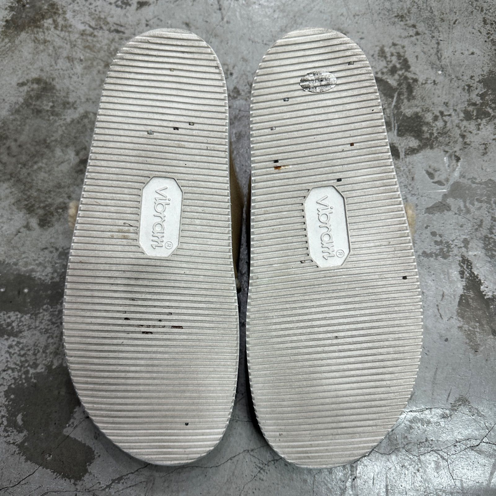  参考上代41800円 NERD MIND cinque-boa ボア レザー サンダル ナードマインド NM 105 A 27 cm 98712 4 スポーツサンダル サンダル