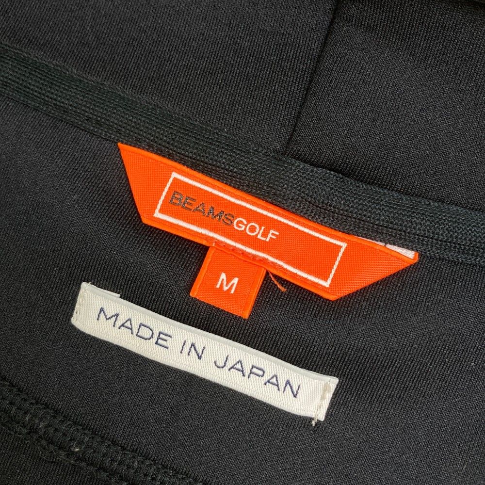 サイズ：M BEAMS GOLF ビームスゴルフ 2023年モデル ダンボールニット ジップパーカー  ブラック系 [240101362287] ゴルフウェア レディース ストスト サイズ：M BEAMS GOLF ビームスゴルフ 2023年モデル ダンボール