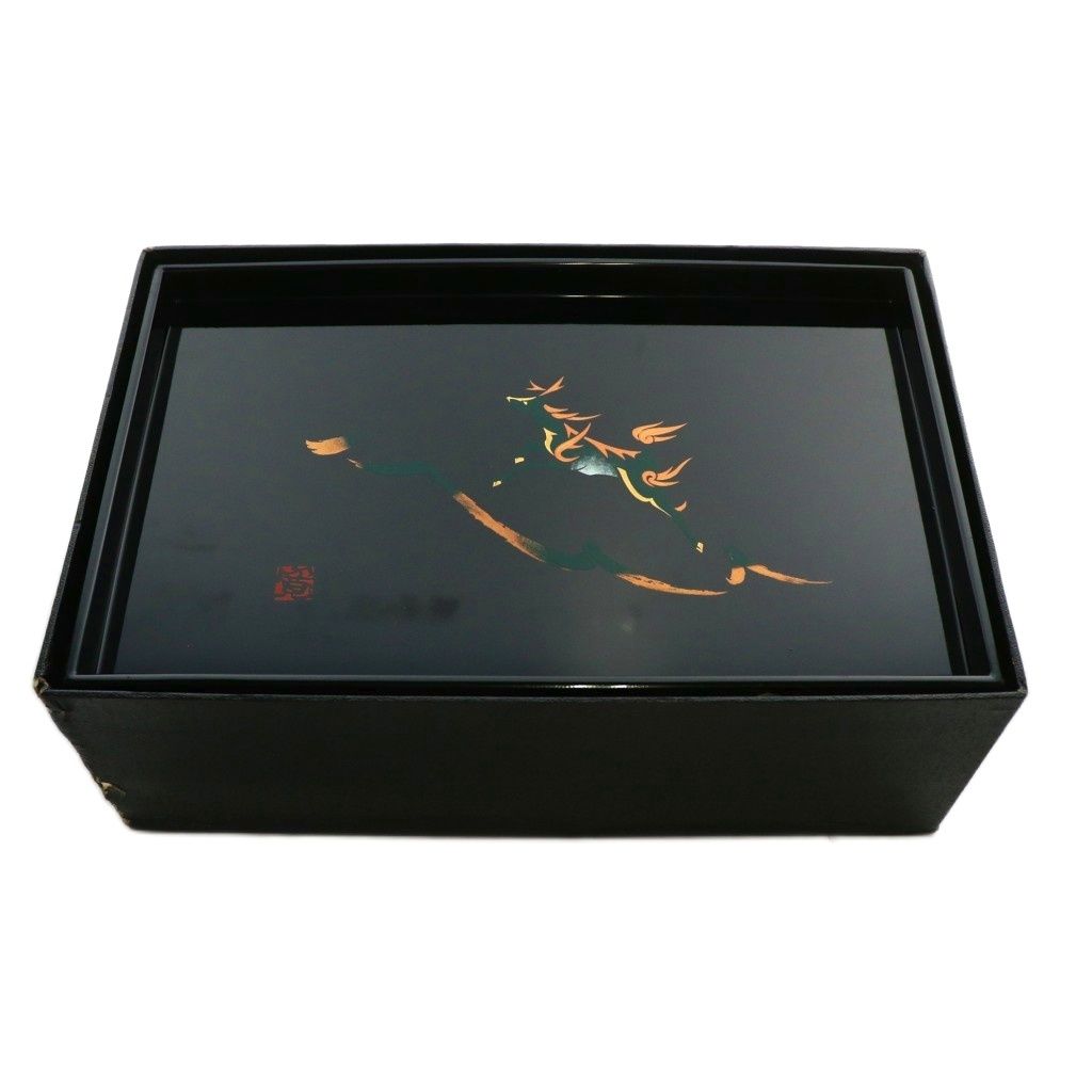 KANSAI YAMAMOTO 山本寛斎 KANSAI ZEN 漆器 5個セット お盆