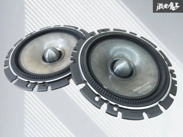 アルパイン SPR-174A 16cmカースピーカーセット。動作確認済み