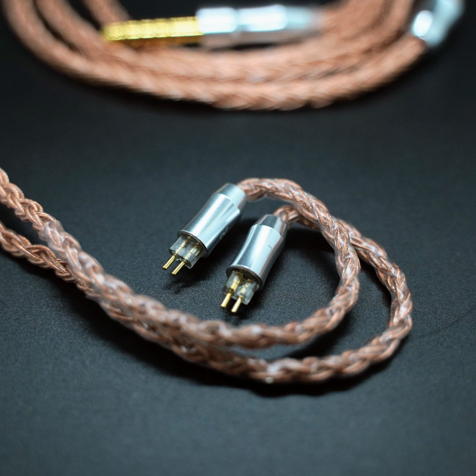 【1点のみ】16コア 7N高純度単結晶銅 無メッキ C IEM 2Pin/4.4 1点のみ】16コア 7N高純度単結晶銅 無メッキ C IEM 2Pin/4.4mm - メルカリ