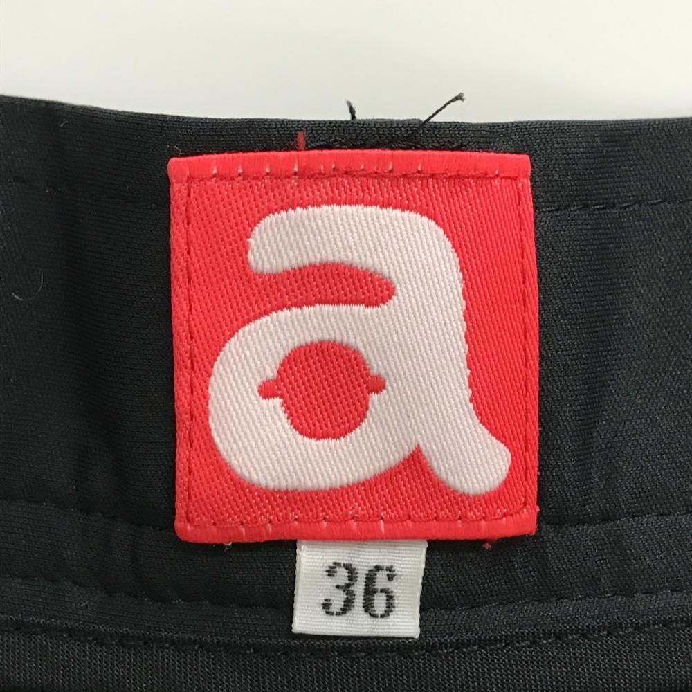 【超歓迎された】 超 アルチビオ 中綿キュロットスカート 黒 ビッグポケット レディース 36 ゴルフウェア archivio