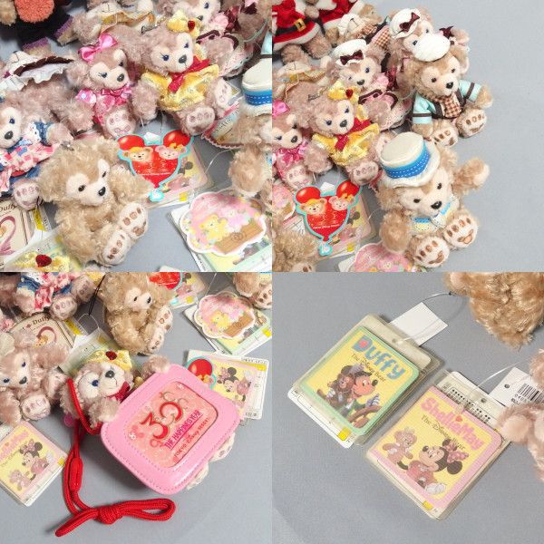 ダッフィー＆シェリーメイ 22体 ぬいぐるみバッジセット ☆Disney SEA ダッフィー シェリーメイ ストラップ ぬいぐるみ