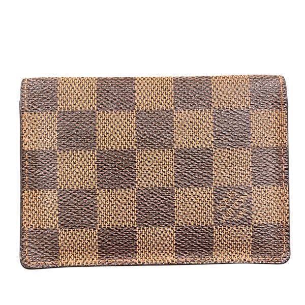 ルイヴィトン Louis Vuitton ダミエ ポルト2カルト ヴェルティカル N60533 ブランド小物 パスケース 名刺入れ ユニセックス