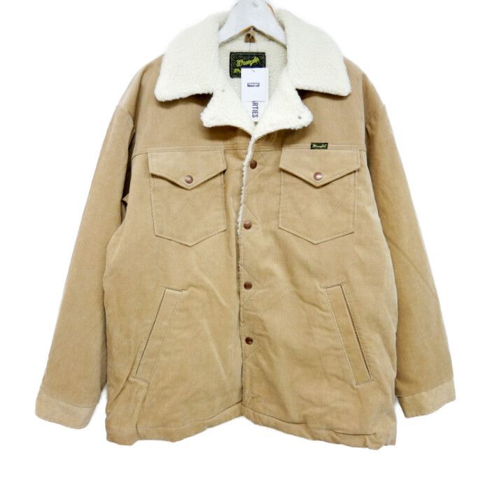 WACKO MARIA×Wranger ワコマリア ラングラー 国内正規 22AW WRANGE COAT TYPE-2 ランチコート  裏ボアジャケット 22FW-WMO-WG02 BEIGE ベージュ L - メルカリ