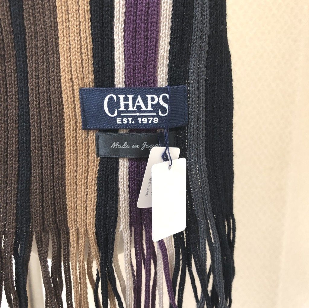 売り切り御免！ 美品 マフラー CHAPS Ralph - Lauren メンズ ニット