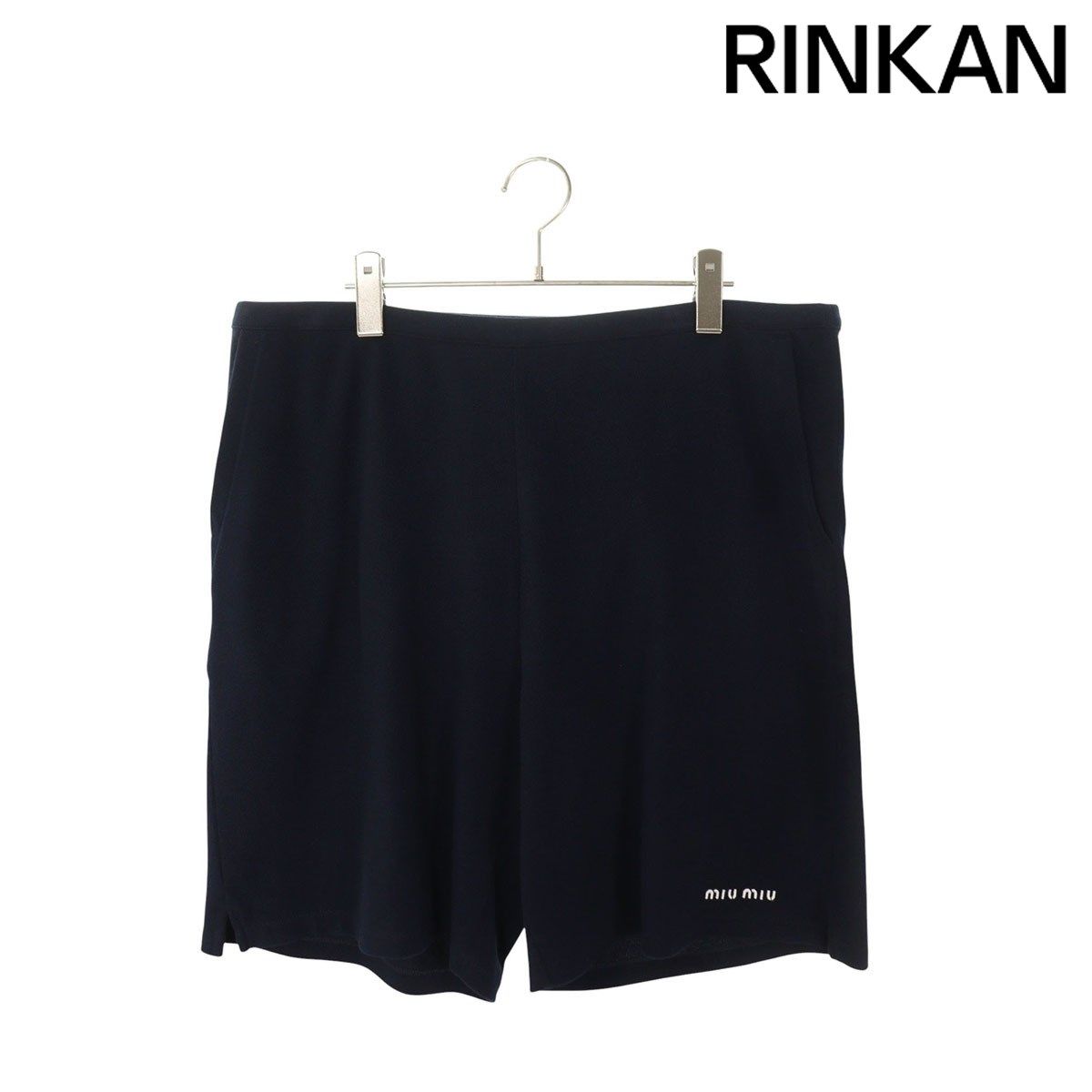 ミュウミュウ MJP332 コットンピケハーフパンツ レディース 46