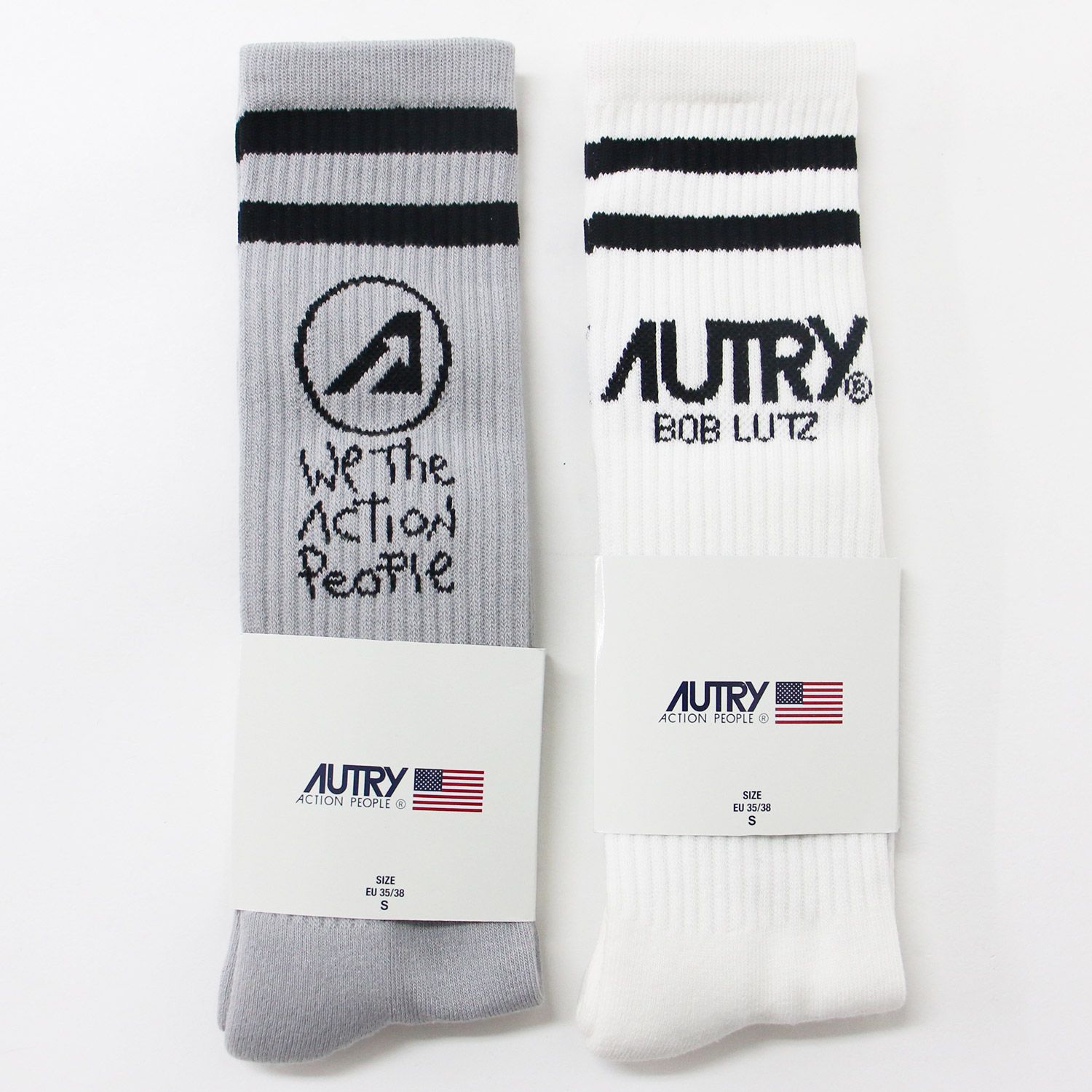 【送料&関税込】Autry Logo Socks - Unisex Socks | Sneakers And Clothing Collection