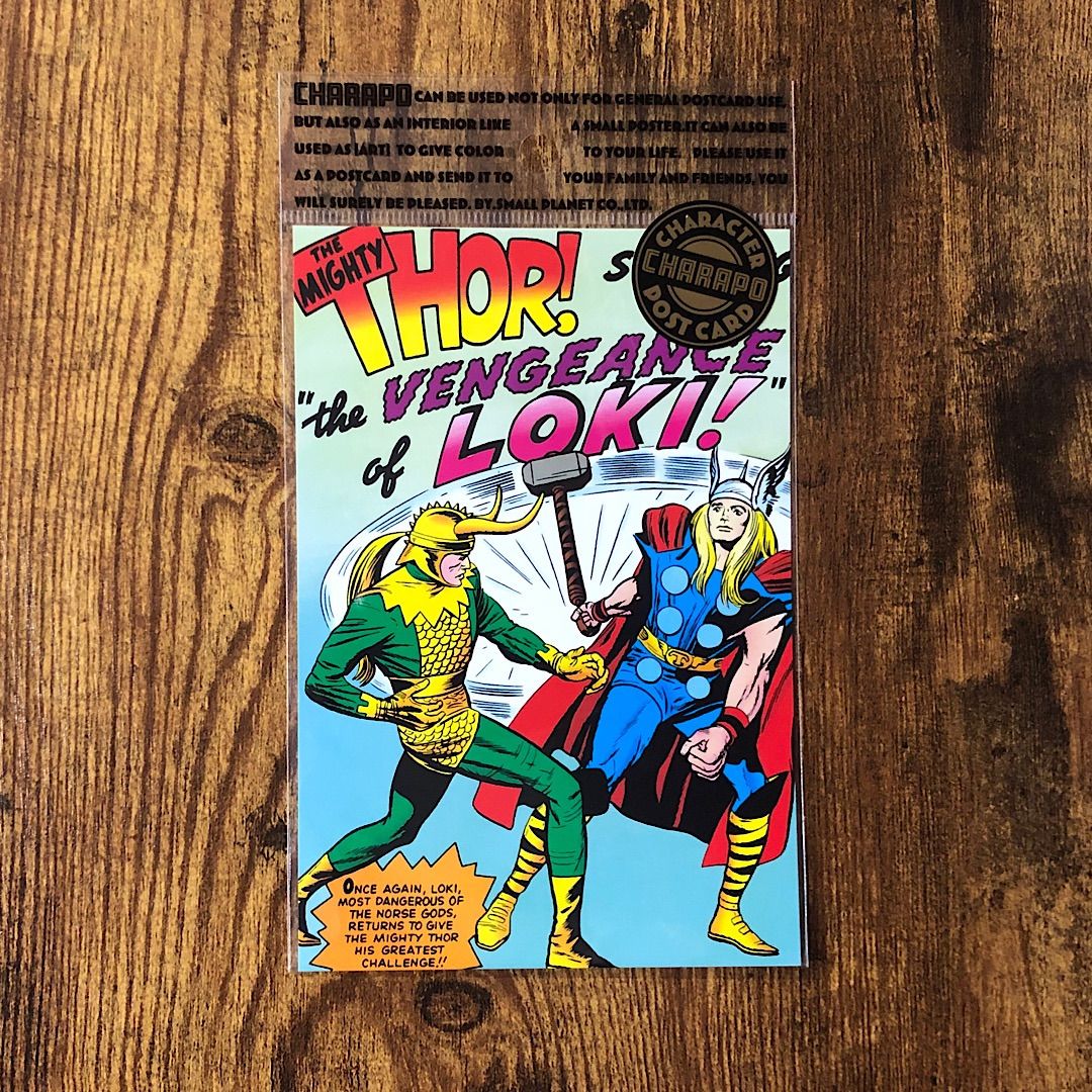ポストカード】マーベル MARVEL キャプテンアメリカ ソー