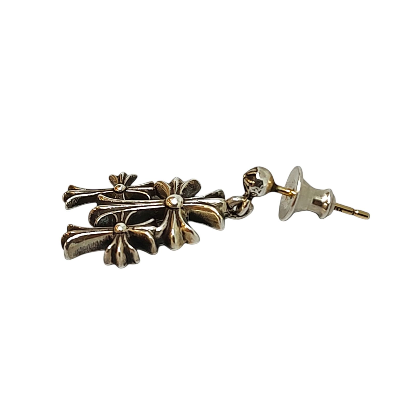CHROME HEARTS  クロムハーツ  RS CRS  ピアス 楽天市場】≪ Brand new ≫Chrome Hearts Earrings Triple Cross