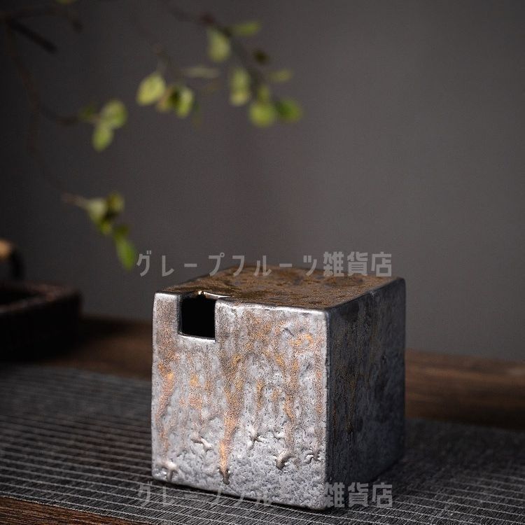 【一点物！】一輪挿し　花瓶 美術品 工芸品 骨董品 陶芸品 土の種子 一輪挿し V4 – KOUad