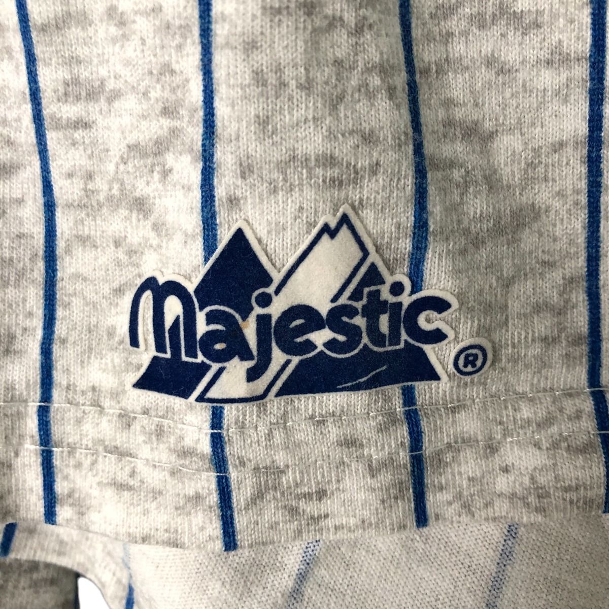 90's USA製 Majestic ロサンゼルスドジャース ベースボールシャツ