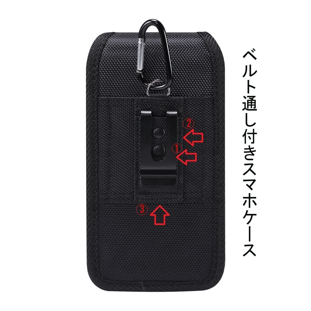 スマホベルトポーチ 2台収納,携帯ポーチ YODIMDA スマホケース 対応機種iPhone 14, 14 Pro Max, 14 Plus  カメラアクセサリー