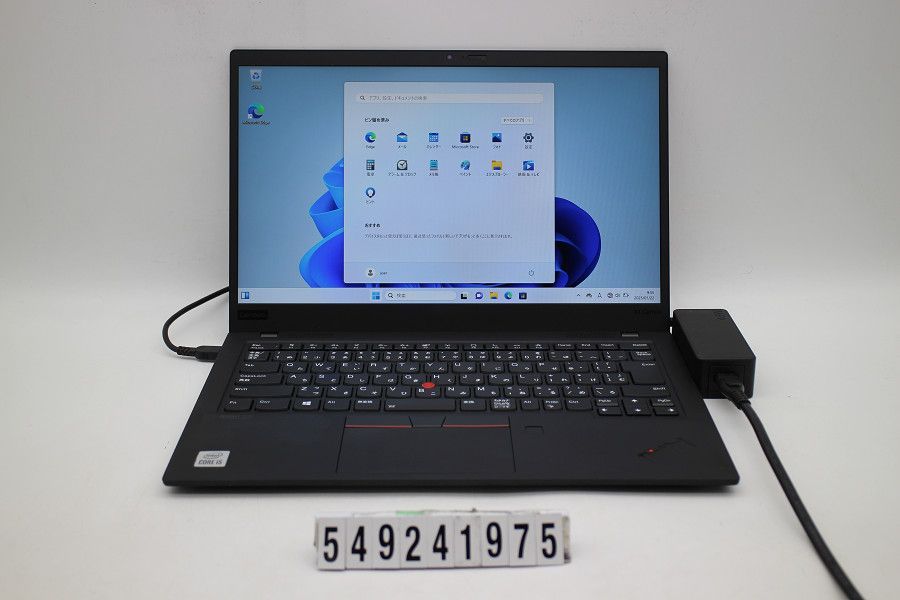 Lenovo ThinkPad X1 Carbon 8th Gen Core i5 10210U 1.6GHz/8GB/256GB(SSD)/14W/FHD(1920x1080)/Win11 【549241975】