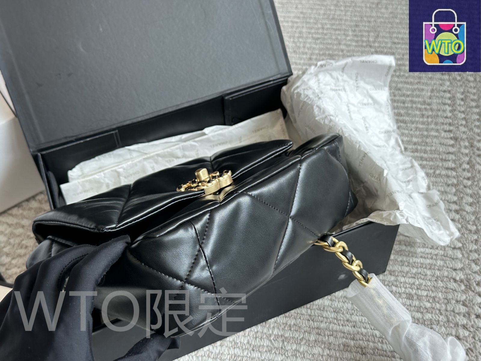 今日特価】Chanel シャネル 19bag 質感が高く、推奨できる-WTO