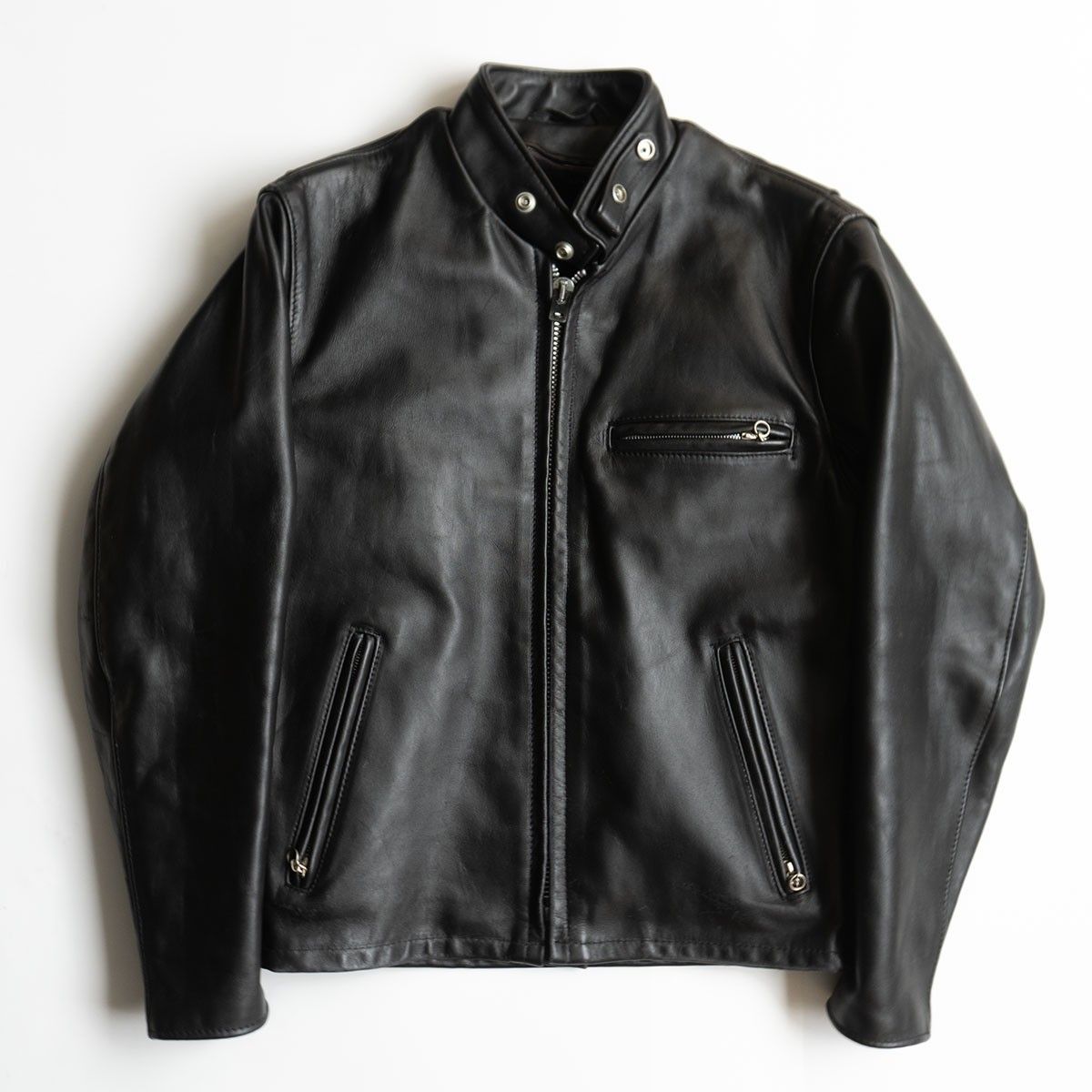 SCHOTT 641SP|シングルライダースジャケット 36 ボアライナー付き レザー アメリカ製 ショット 25090691
