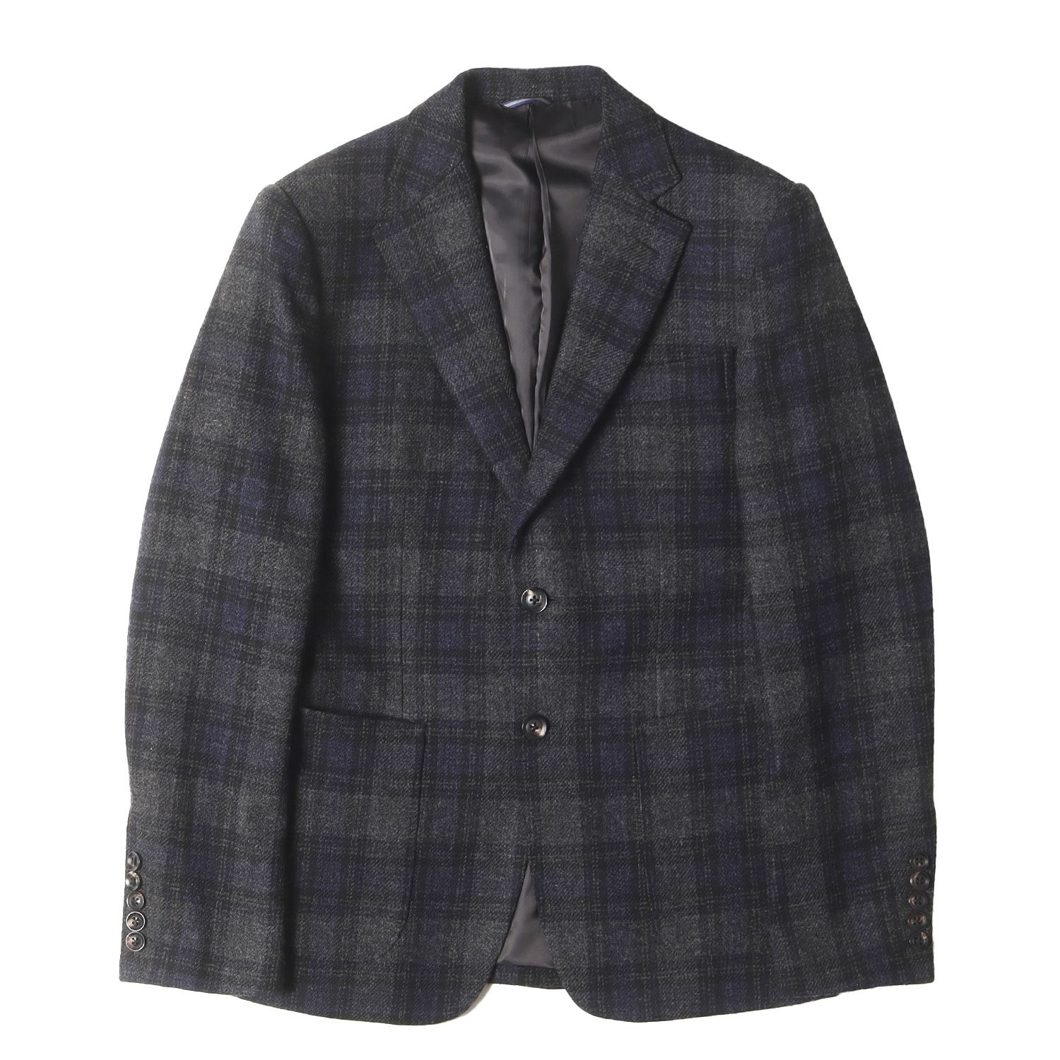 美品】JUN HASHIMOTO ジュンハシモト ジャケット グレー ネイビー 