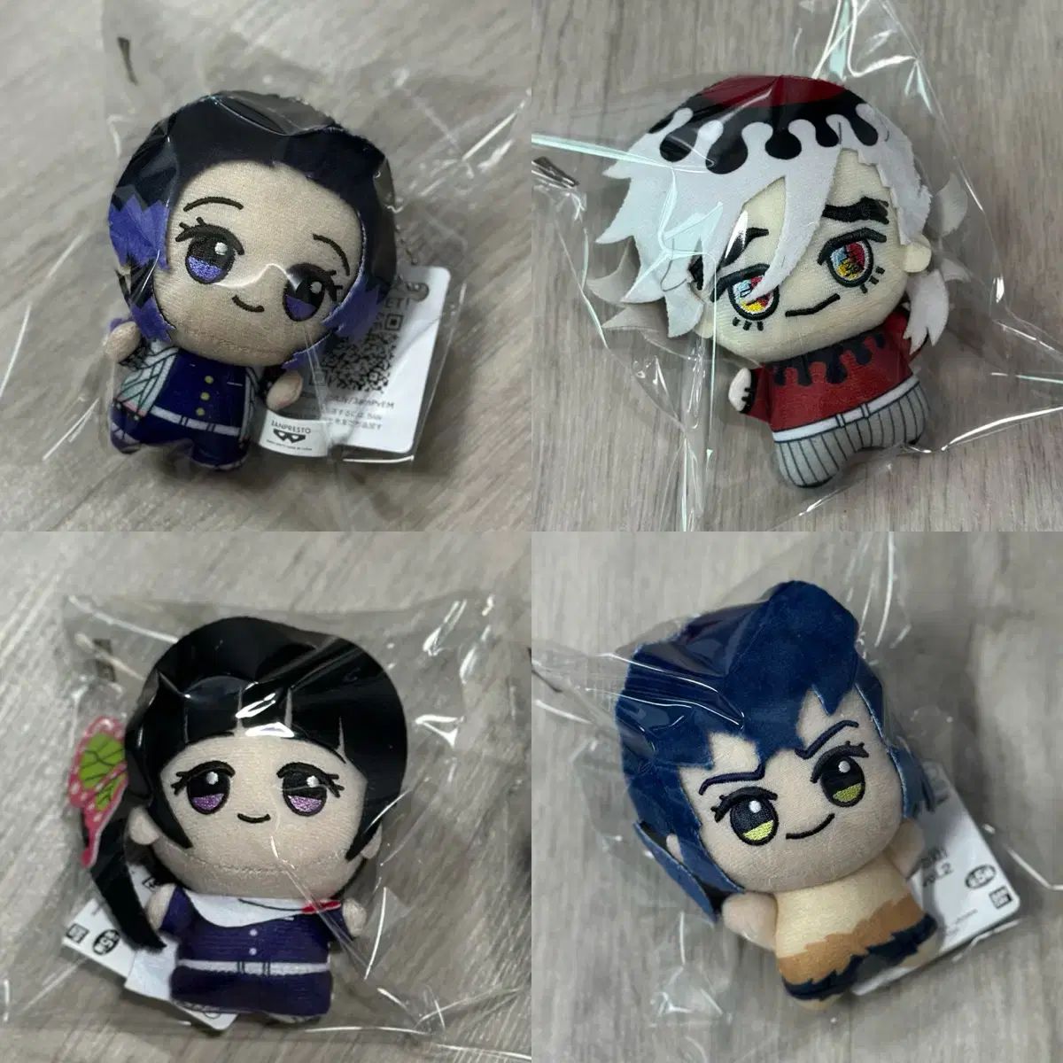 鬼滅の刃 無限城 妓夫太郎戦 ちびぐるみ ぬいぐるみ キーホルダー セット