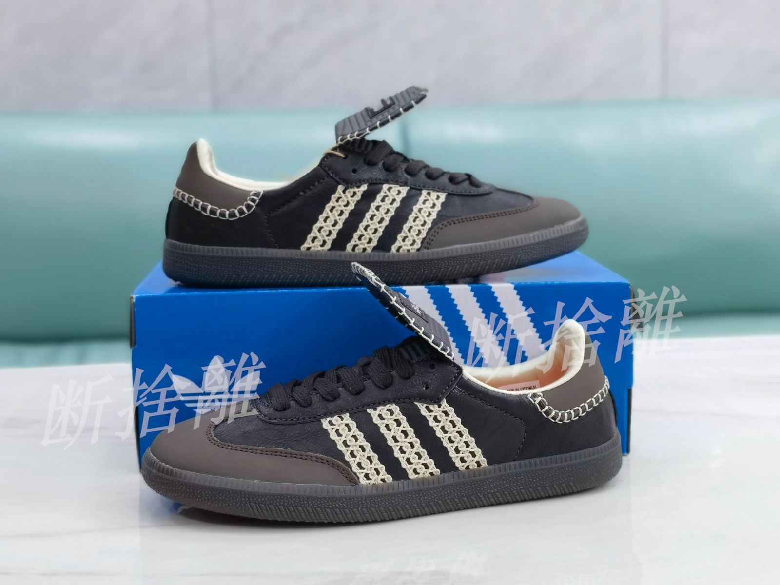 新品、Wales Bonner x Adidas originals Samba 靴   スニーカー