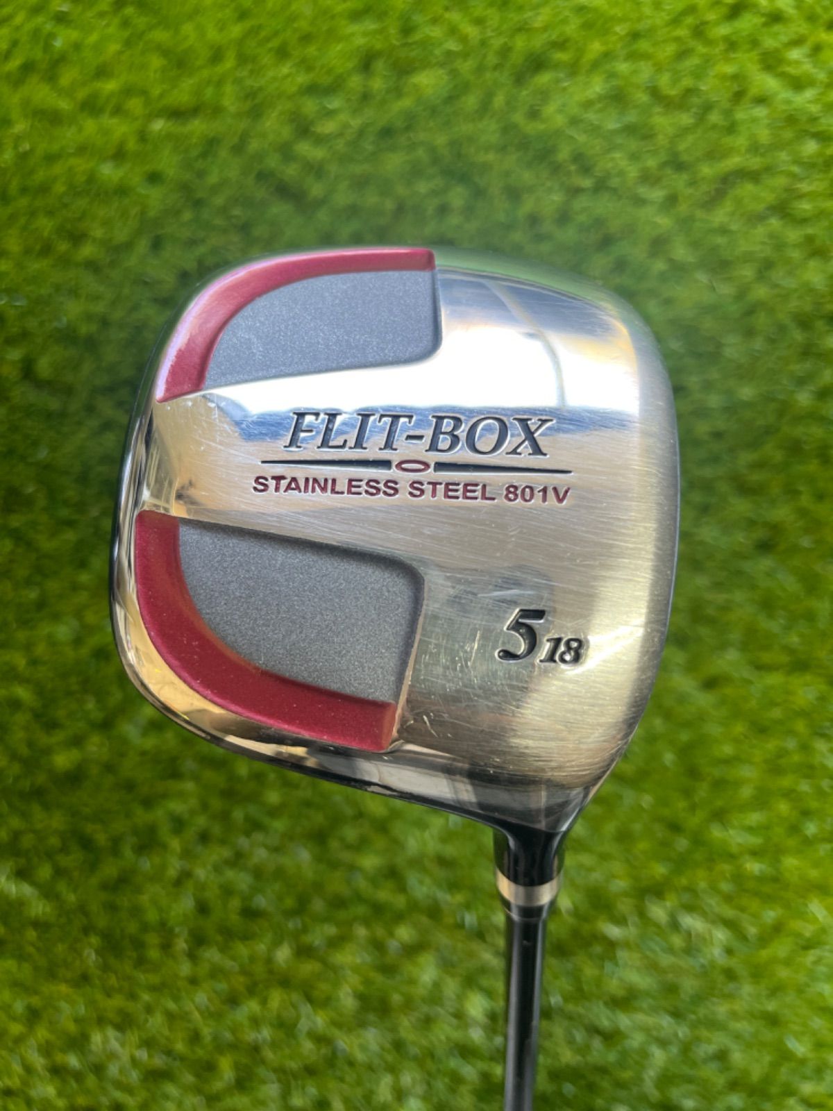 FLIT–BOX  フェアウェイウッド　5番　18度　STAINLESS STEEL 801V