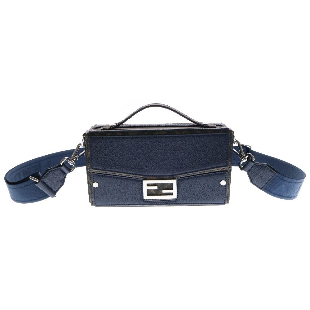 FENDI バゲット ソフトトランク ズッカ ブラウン FENDI (フェンディ 