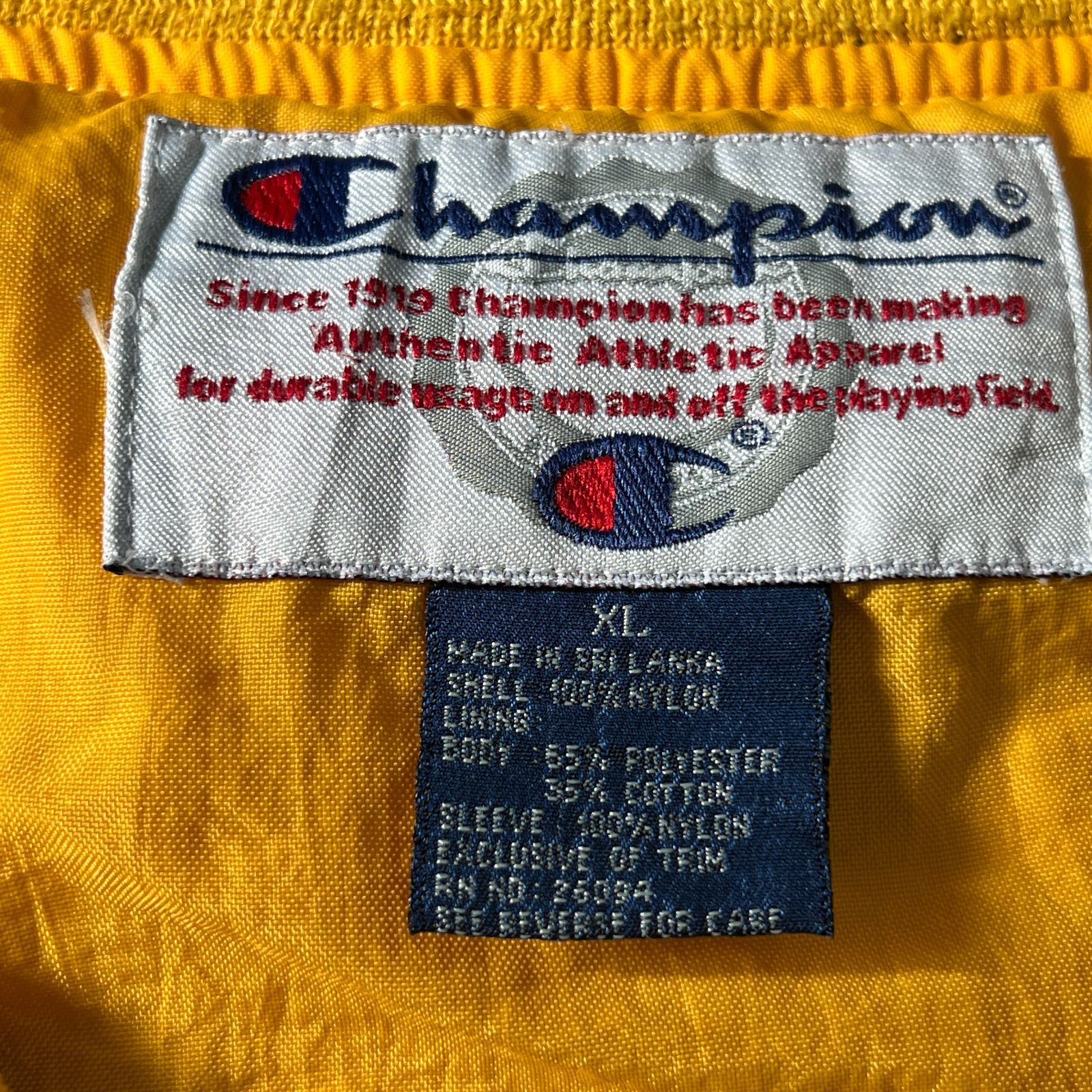 ミシガン大学ナイキナイロンジャケットプルオーバーカレッジ紺ビッグ