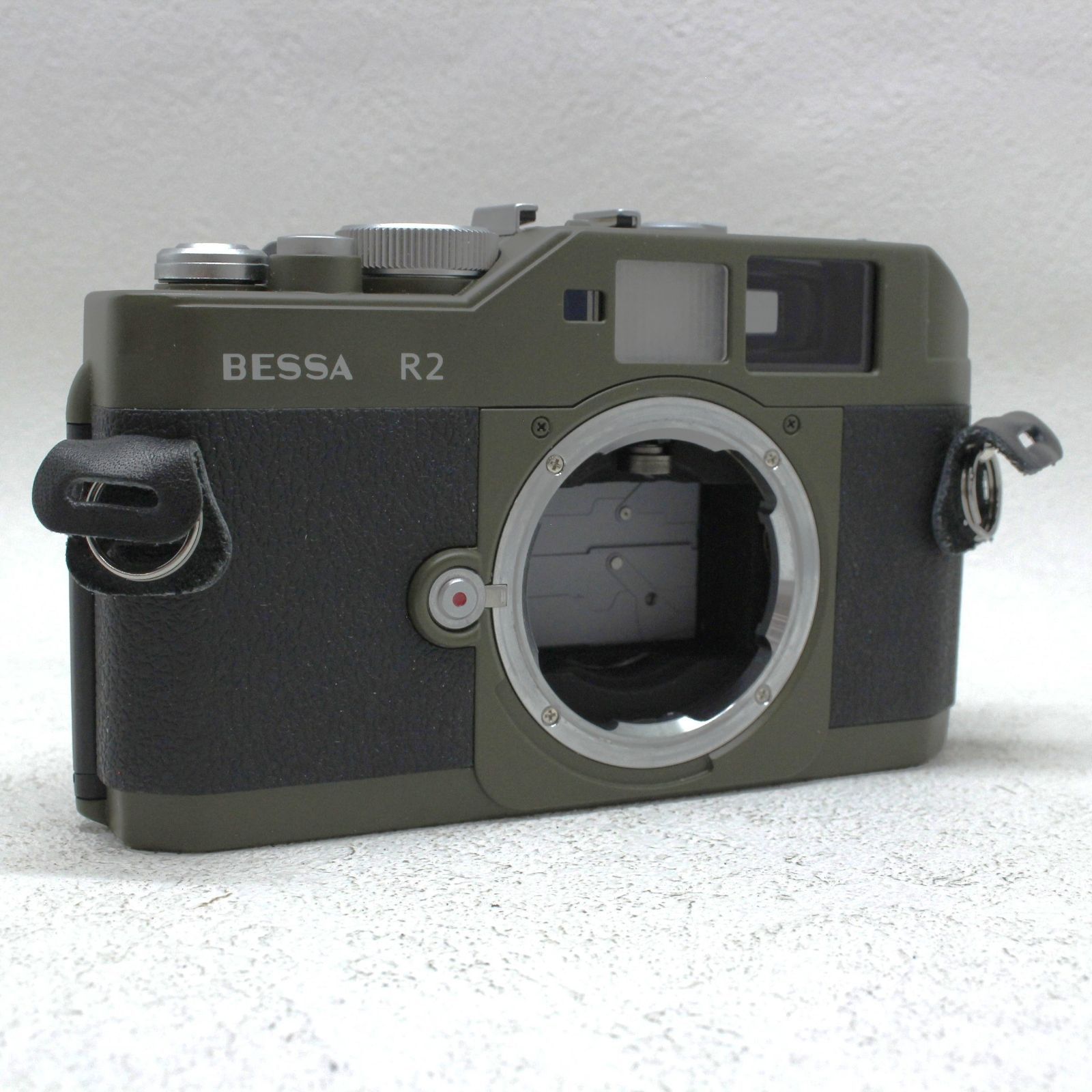 訳あり】希少 BESSA R2 オリーブ 【中古】Voigtlander
