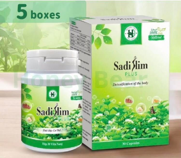 ?Sadi Slim PLUS BOX サディスリム プラス 5boxes Sadi Beauty サプリメント プレゼント