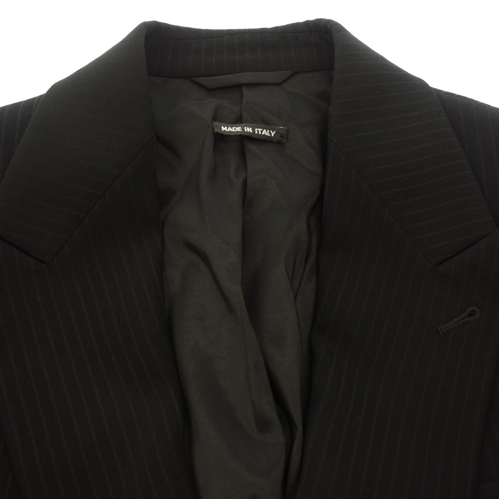 ジョルジオ アルマーニ スーツ セットアップ 黒 46 メンズ【AFA10】