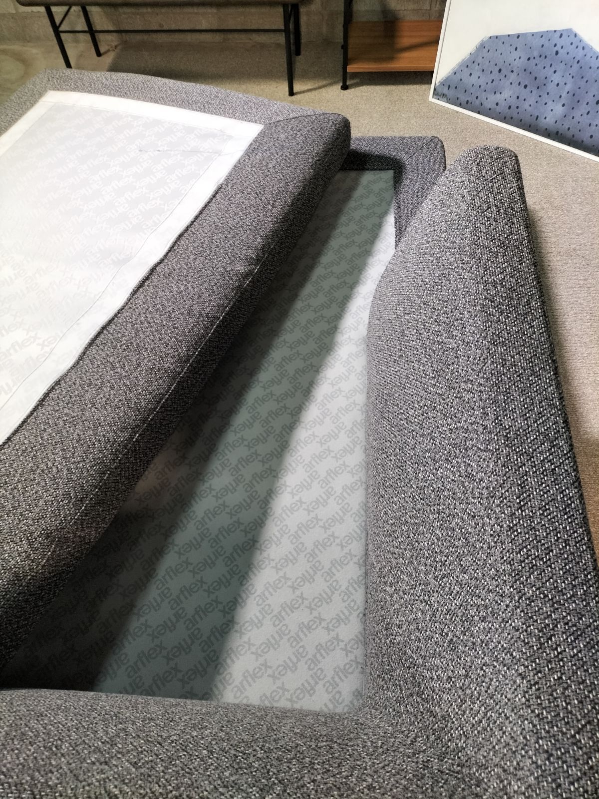 arflex SONA リラックスタイプ左アームソファ 展示品【408】 - メルカリ