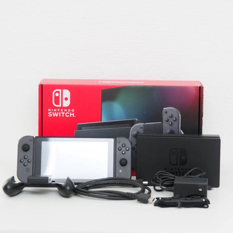 即発送 新品 任天堂 ニンテンドー スイッチ グレー バッテリー強化 2台セット 楽天市場】＼16時まで当日発送／ 任天堂 スイッチ 本体 グレー