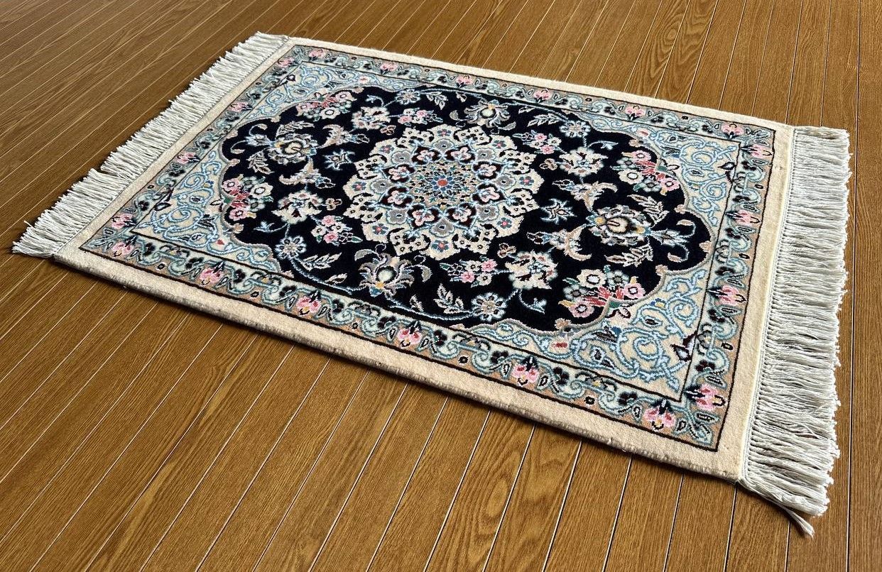 ハチワレ】 ペルシャ絨毯 ギャッベ 座布団 手織りイラン(43)(45