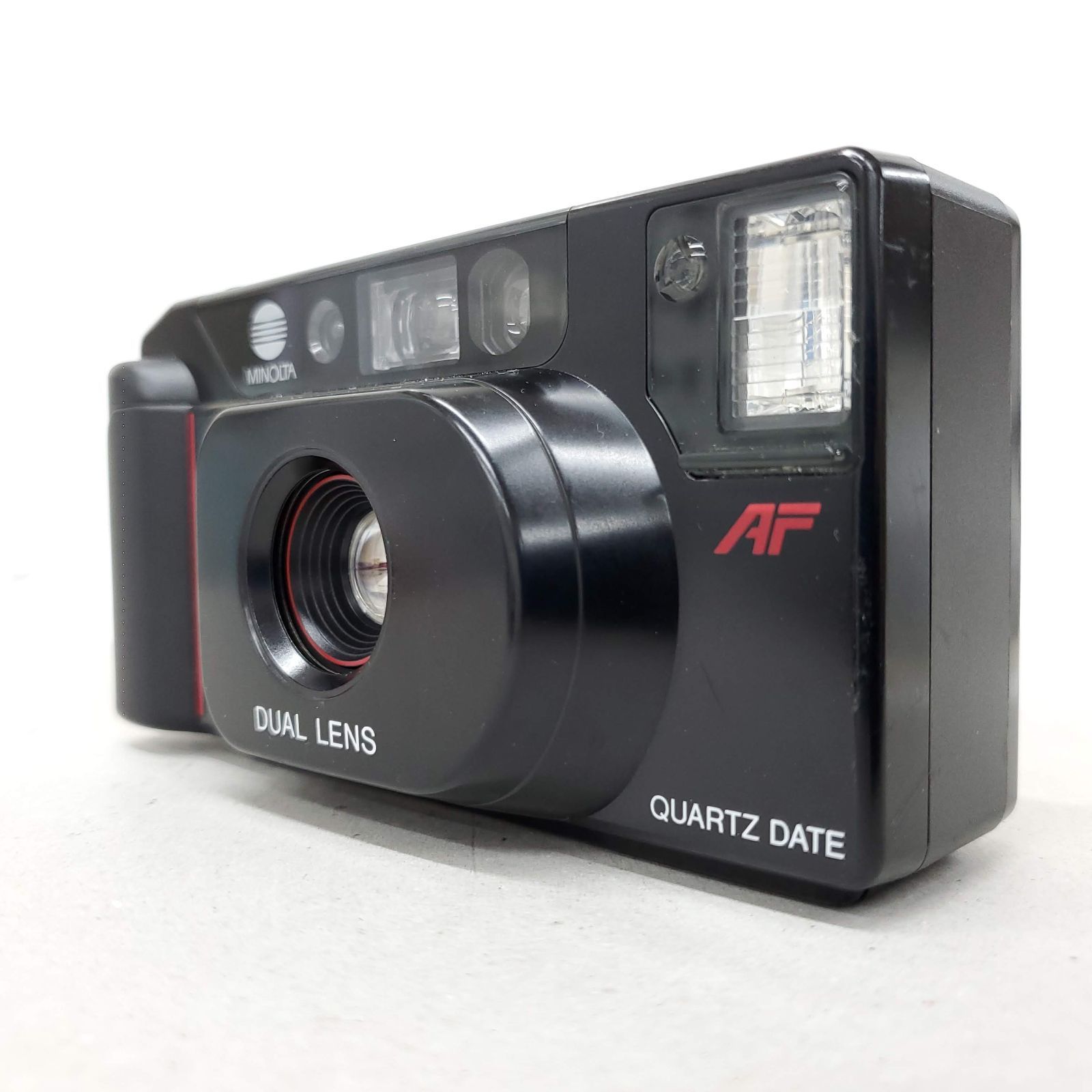 フィルムカメラ Minolta MAC-DUAL QUARTZ DATE F0902-7ID p 動作確認済】 Minolta MAC-DUAL QUARTZ DATE F0902-7ID - メルカリ