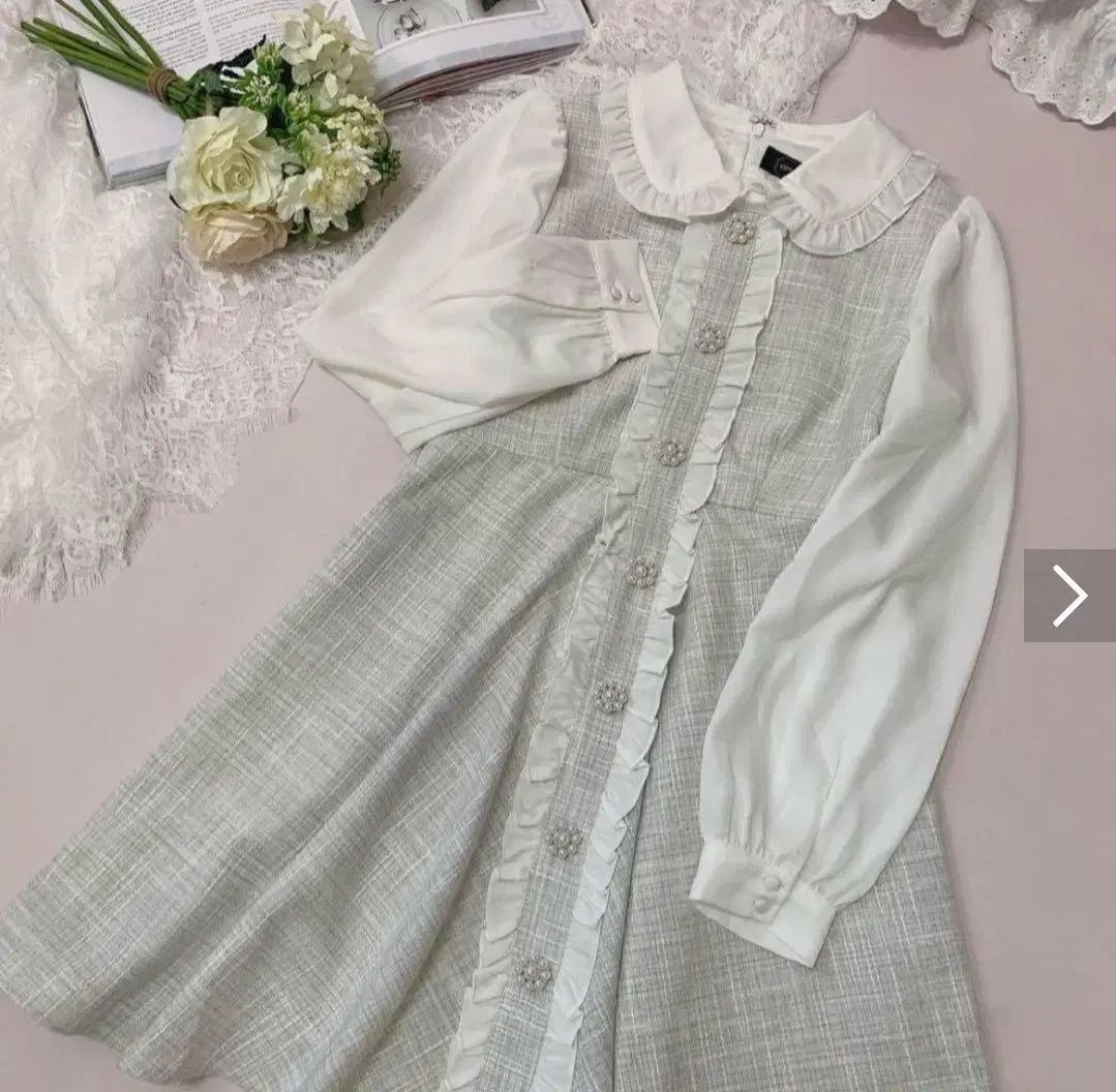 スナ系 量産型 地雷系 EBLIN evelyn ビジュー コート 白 秋のおすすめ