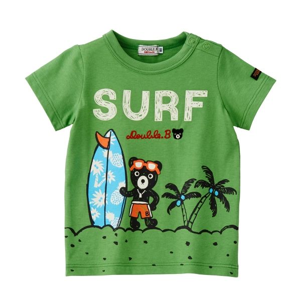 ○40%OFFセール○ミキハウス ダブルビーmikihouse SURFイラスト