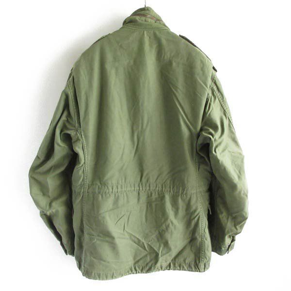 70s-80s 希少サイズ S-S程度 実物 米軍 M-65 3rd フィールド