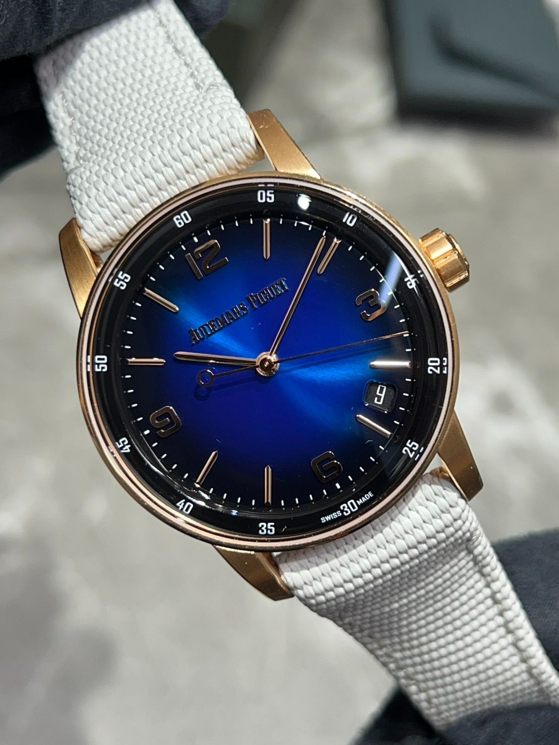 新品未開封！オーデマピゲ code11.59 ラバーベルト AUDEMARS AUDEMARS PIGUET - オーデマピゲ code 11.59 純正 ラバーベルト