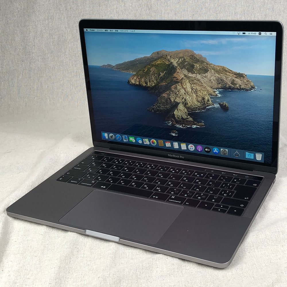 ◆ジャンク品 本体のみ◆Apple MacBook Pro 13インチ 2019 Touch Bar i5 16GB 256GB 画面表示色異常 他 A2159 EMC3301|LT-JUNK-250852 323625