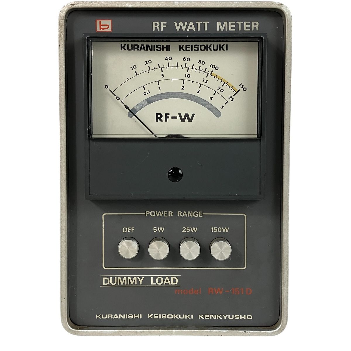 KURANISHI クラニシ RF DUMMY LOAD RW-151D 終端型 電力計