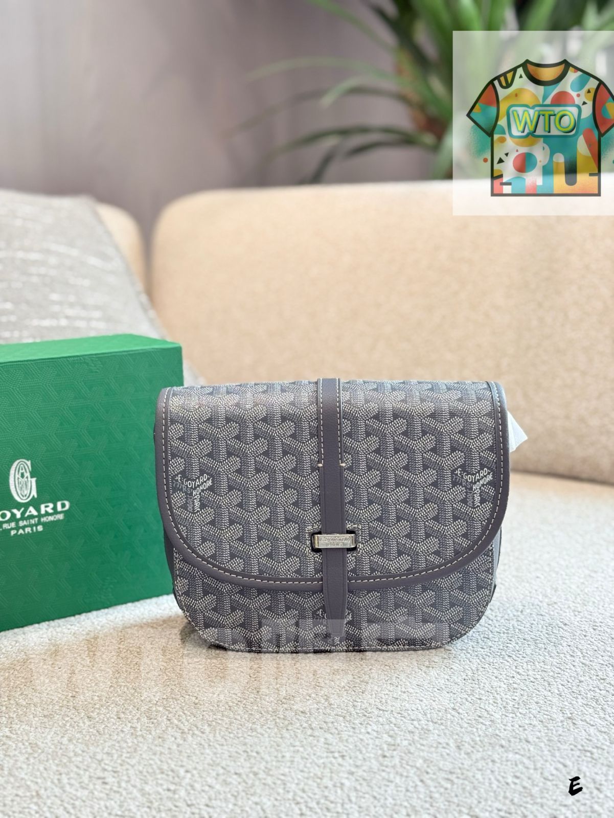 【NJ】ゴヤール　ポーチ 今日WTO】Goyard Saint Louis PM ゴヤール サンルイ ポーチ