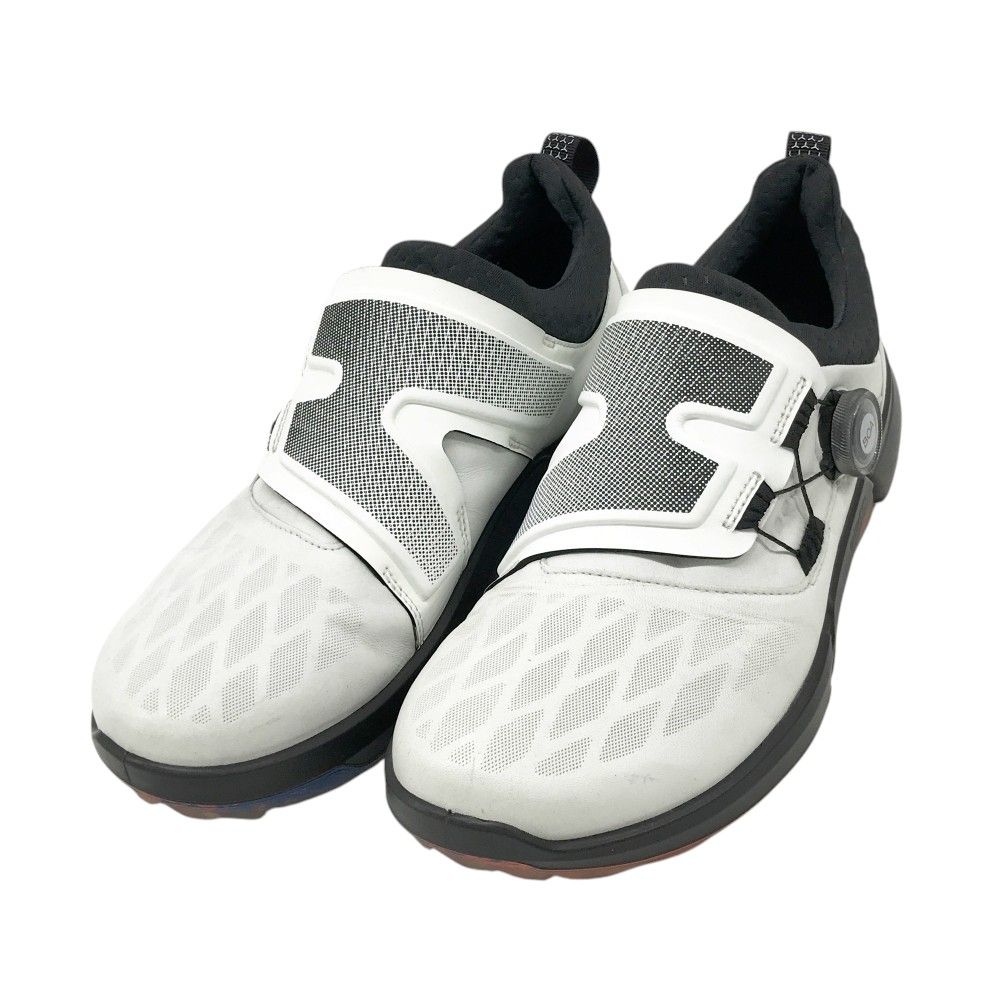 ecco エコー BIOM HYBRID 4 BOA 108224 51227 スパイクレスゴルフシューズ ホワイト系 42 240101550408 ゴルフウェア メンズ ストスト