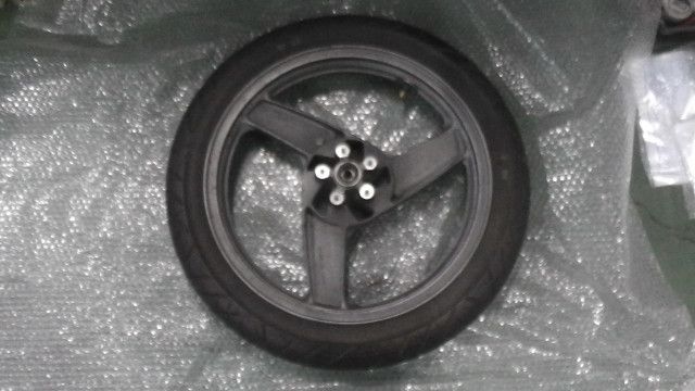 ZZR250　EX250H-013xxx　の　フロントホイール タイヤ付:#1723076809