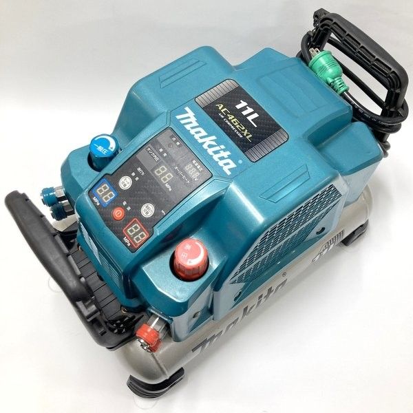 マキタ makita エアコンプレッサ AC462XL タンク容量11L 高圧 一般圧 常圧 単相100V エアーコンプレッサー 低騒音 低振動 ≡DT6553