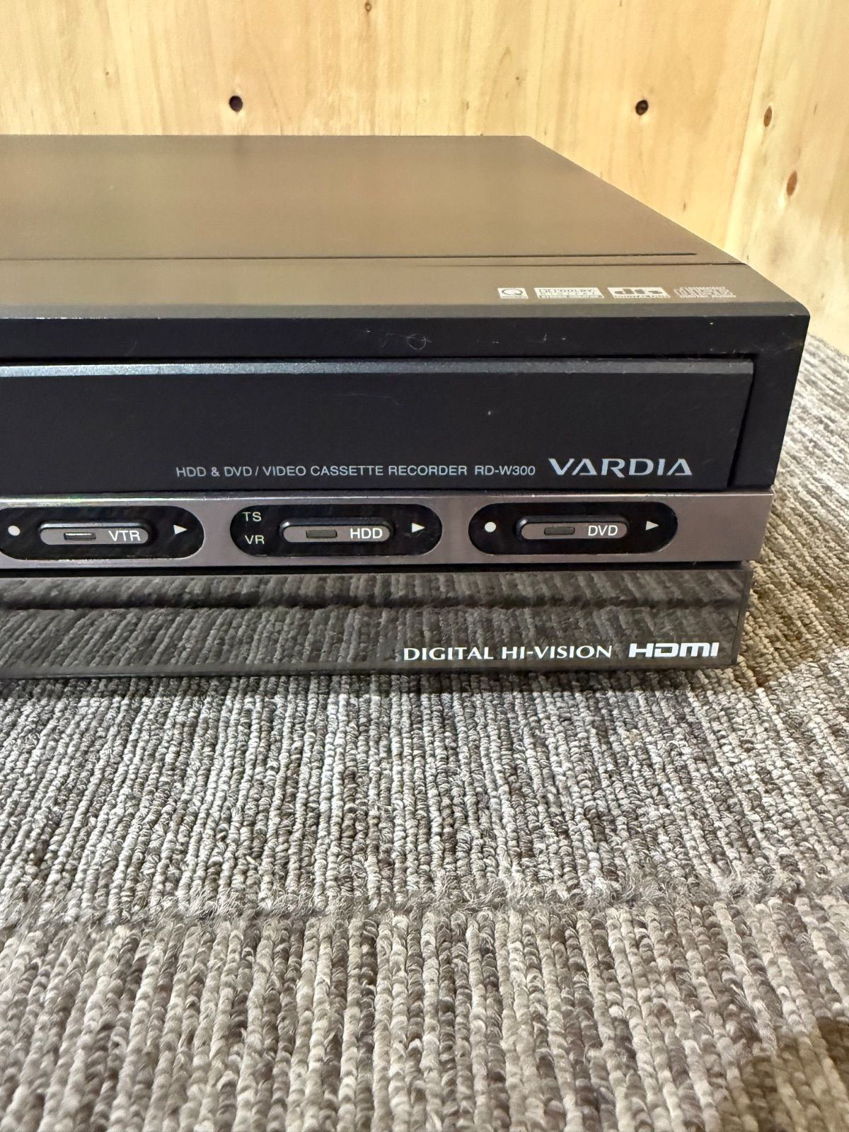 RD-W300 VHS一体型HDD