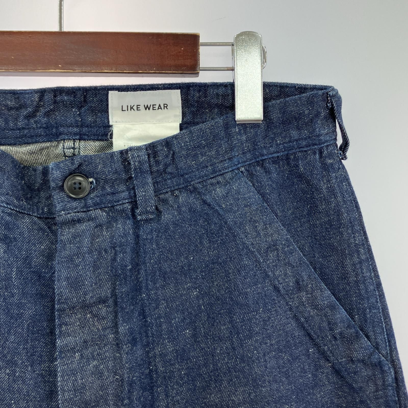 YAECA LIKE WEAR US NAVY デニムパンツ M インディゴ - メルカリ